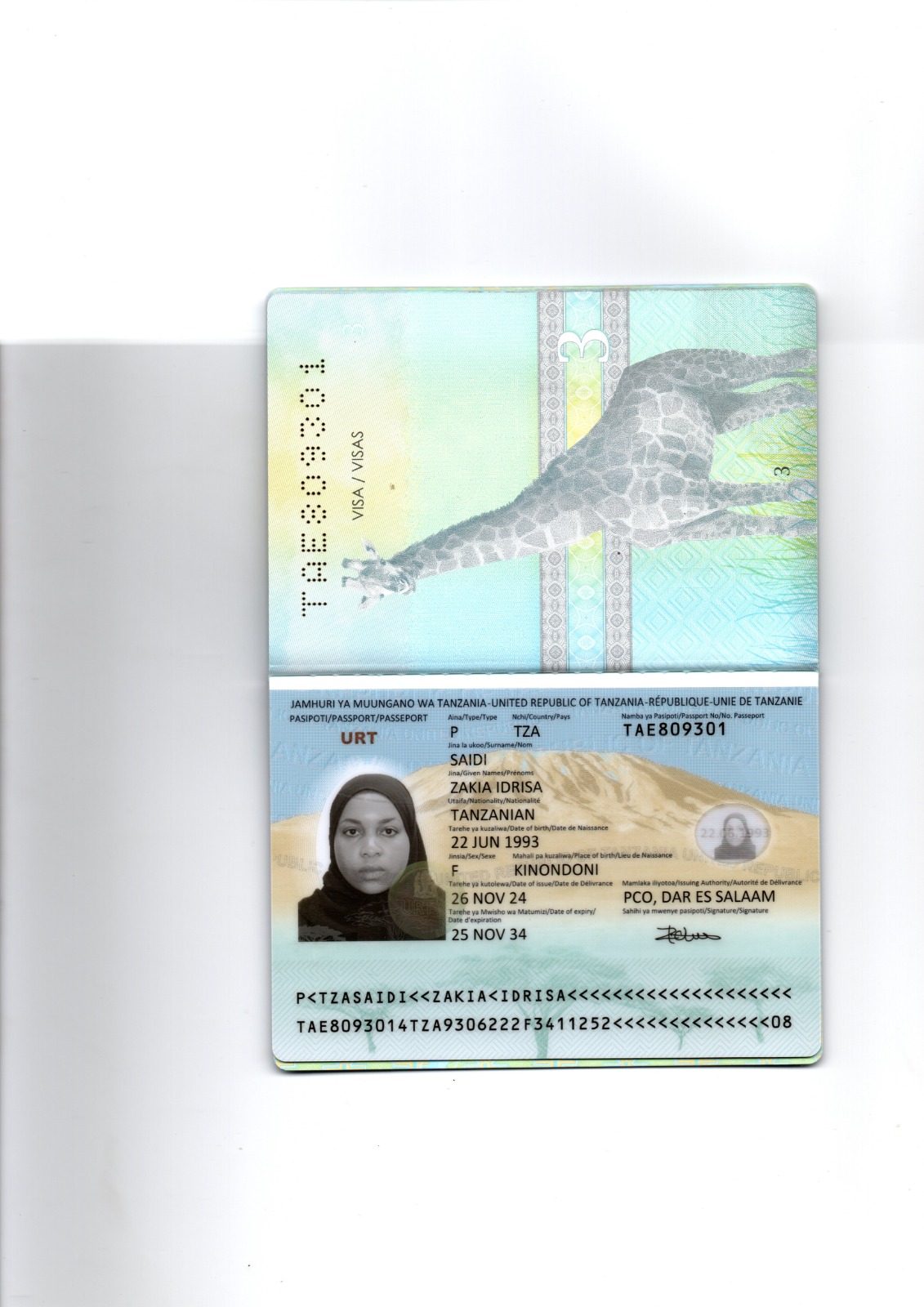 ZAKIA IDRISA SAIDI